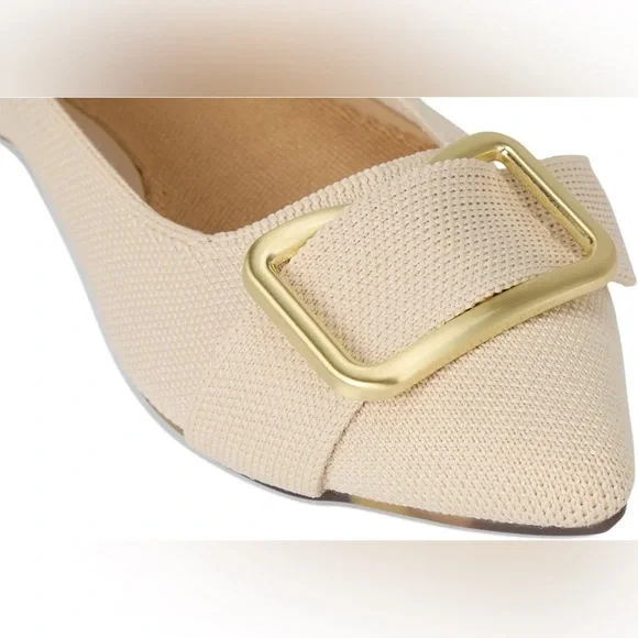 Rothy’s The Emblem Point II Conch 8.5 - Picture 4 of 8